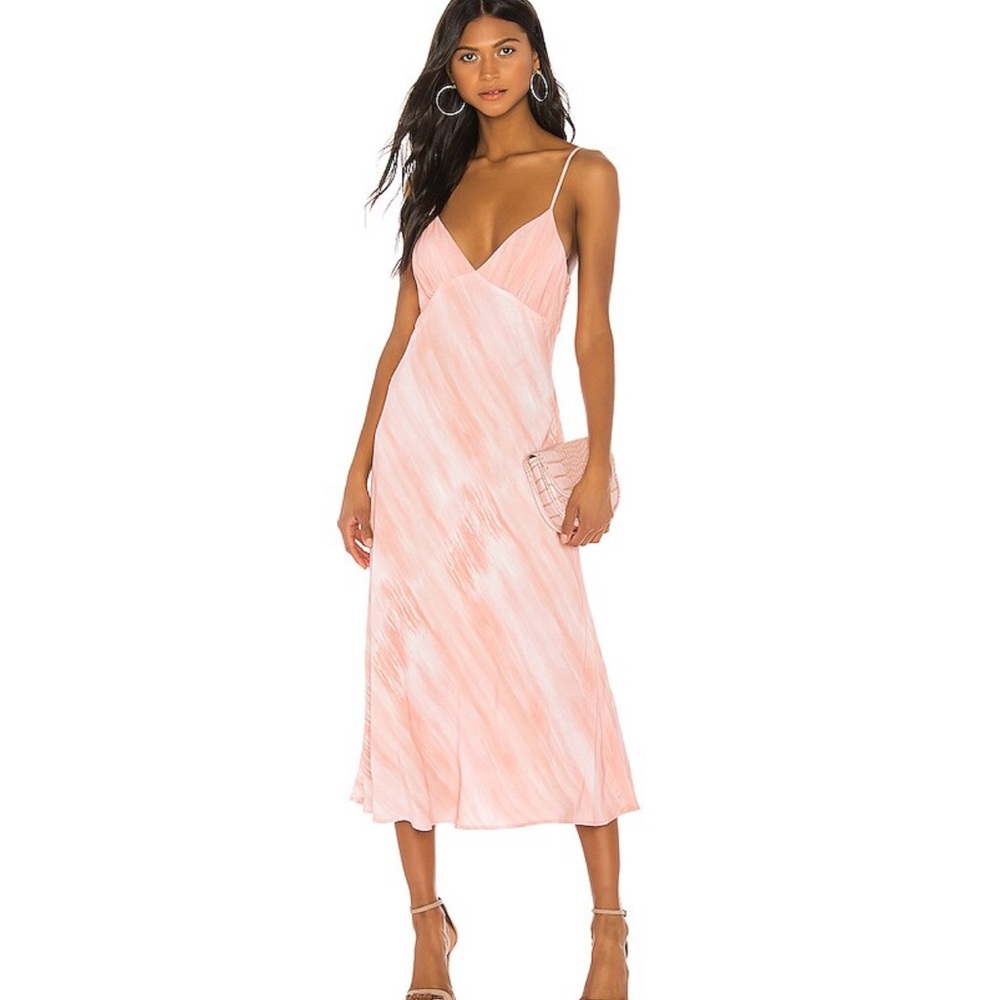 Privacy Please Bermuda Tie Dye MIDI Dress